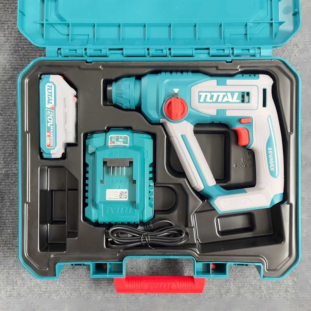  Máy khoan bê tông dùng pin Lithium-Ion 20V (không kèm pin & sạc)