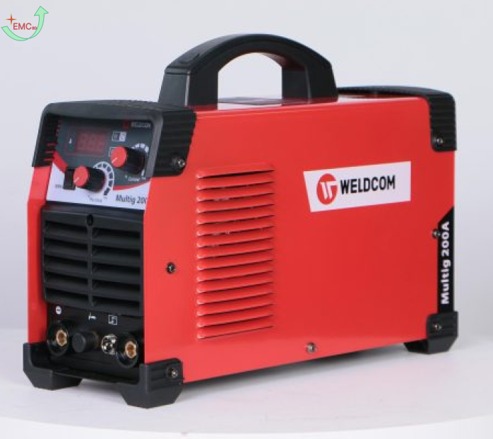 Máy hàn tig Multig 200A Weldcom (chức năng TIG/QUE)