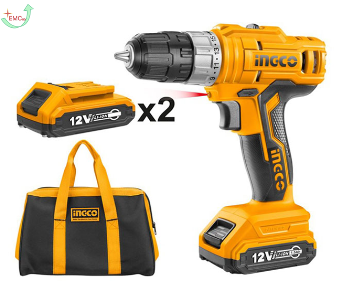 Máy khoan dùng pin 12V ingco CDLI1222