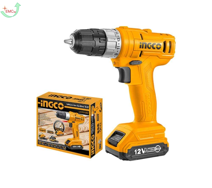  Máy khoan dùng pin 12V ingco CDLI1221