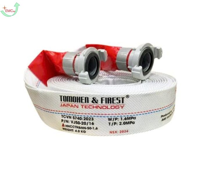 Vòi chữa cháy Tomoken D50 16Bar 20m