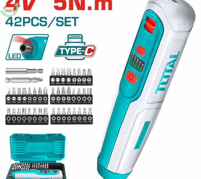Máy siết vít dùng pin Lithium-Ion 4V TSDLI0406