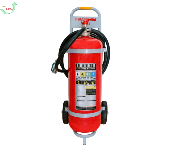 Bình chữa cháy xe đẩy Tomoken bột ABC 35kg TMK-VJ-ABC/35KG