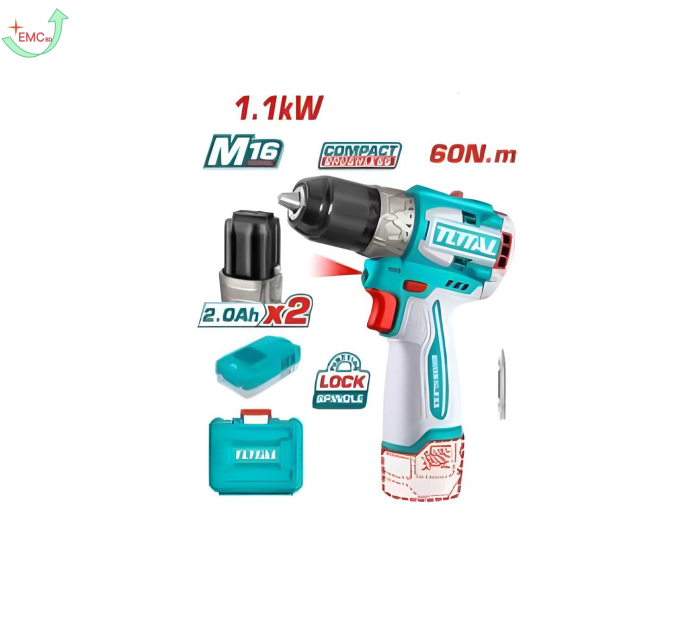 Máy khoan không chổi than dùng pin 16V