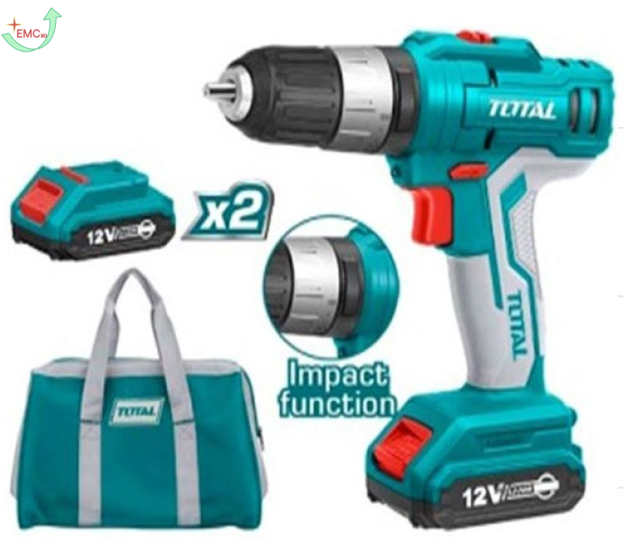 Máy khoan búa dùng pin 12V TIDLI1222