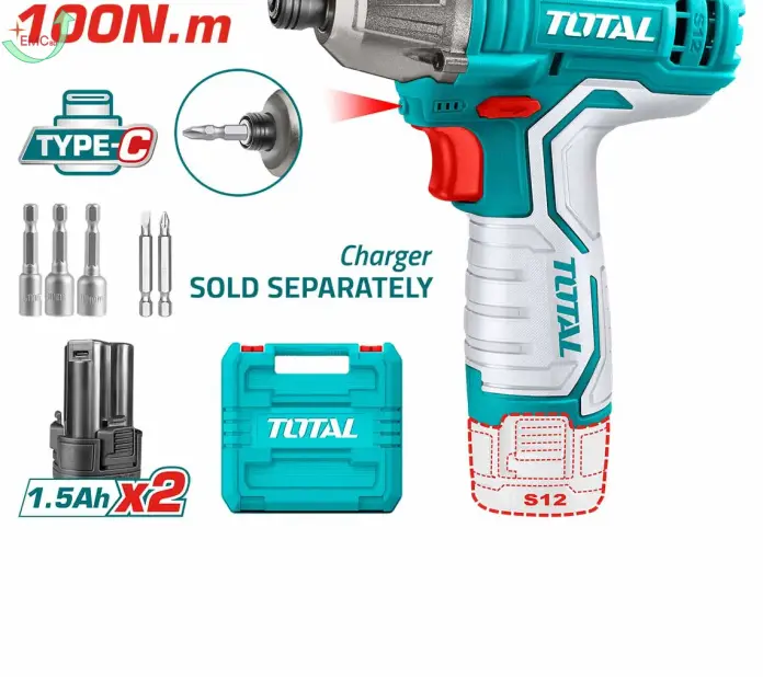 Máy siết vít dùng pin 12V (không kèm dây & đầu sạc)