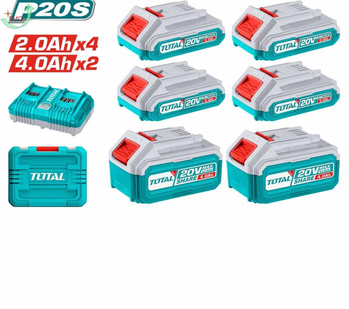  Bộ 7 pin Lithium-Ion 20V