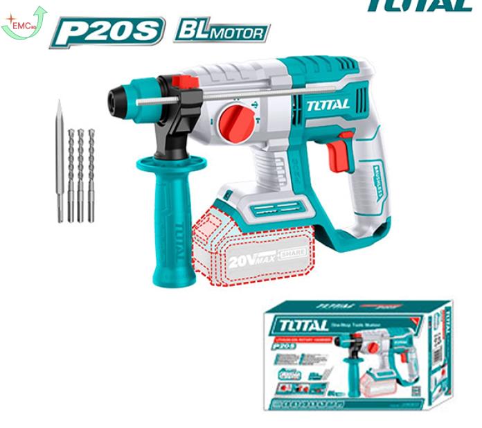  Máy khoan đục dùng pin 20V total TRHLI20208