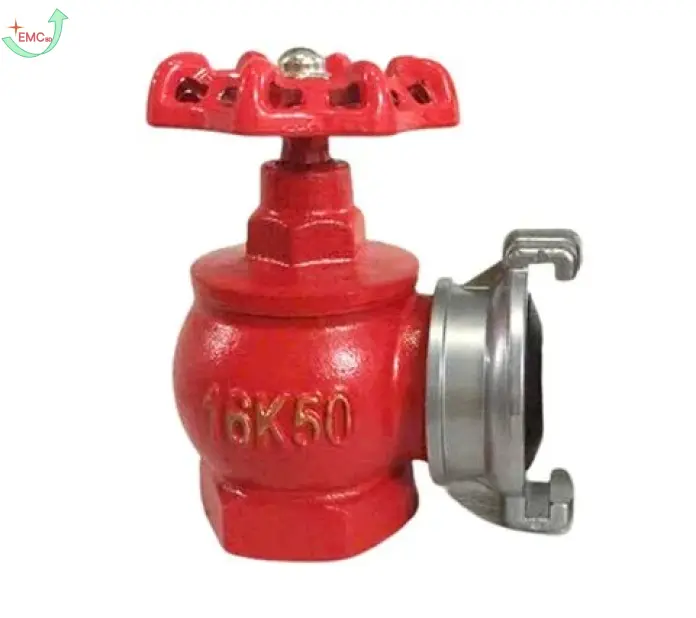 Van góc chữa cháy D50